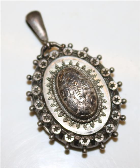 Silver locket